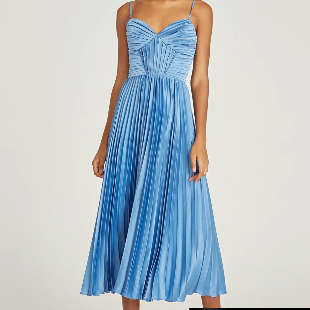 Theia Allison Dress French Blue Size 12